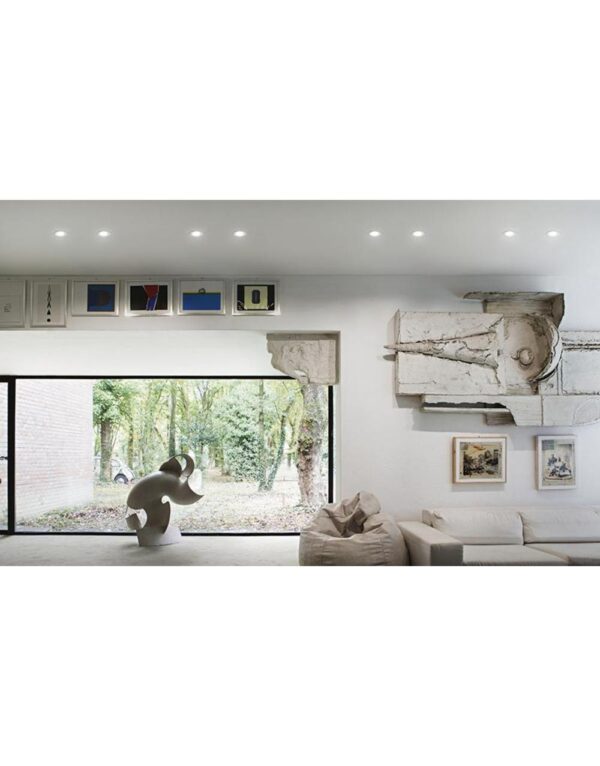 GFA170 Faretto alluminio bianco. 1xGU10. - 1-GL099235