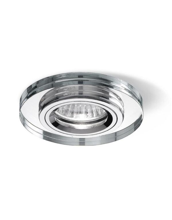 GFA320 Faretto metallo cromo. Diff. crist. 1xGU10 - 1-GL055958