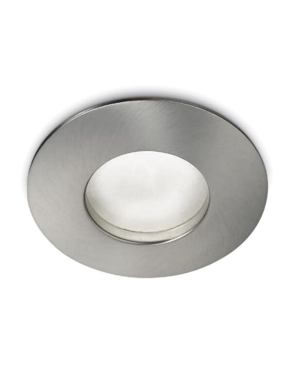 GFA372 Faretto alluminio nichel spaz.1xGU10. IP65 - 1-GL063083