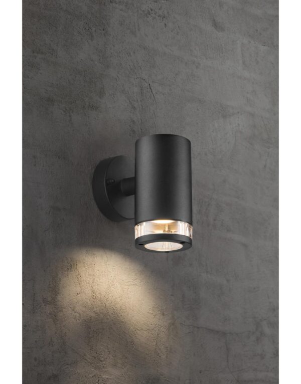 Birk Single | Wall light | Black - 1-NR45521003