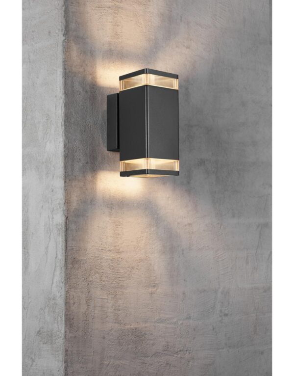 Elm Double | Wall light | Black - 1-NR45331003