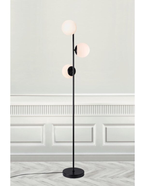 Lilly | Floor lamp | Black - 1-NR48613003