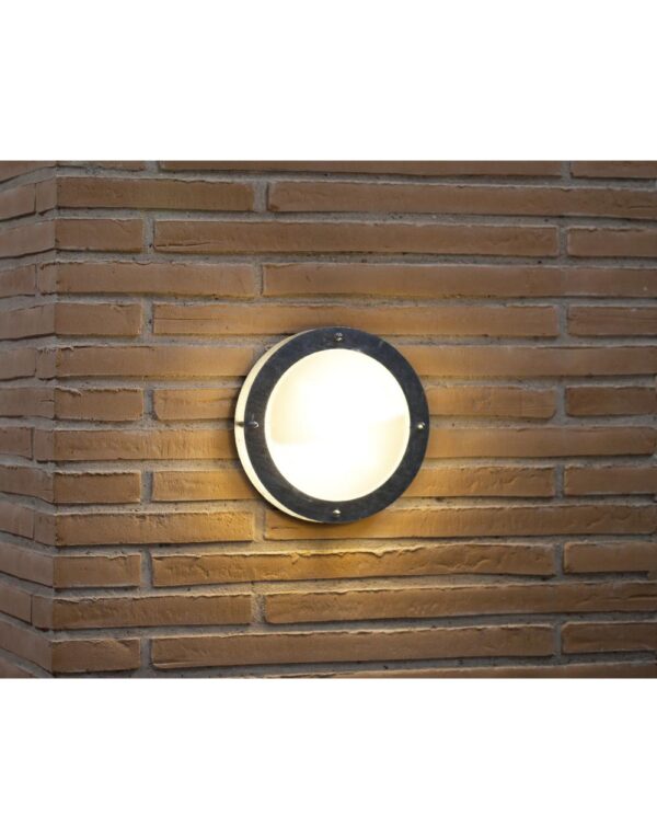 Malte | Wall light | Galvanized - 1-NR21861031