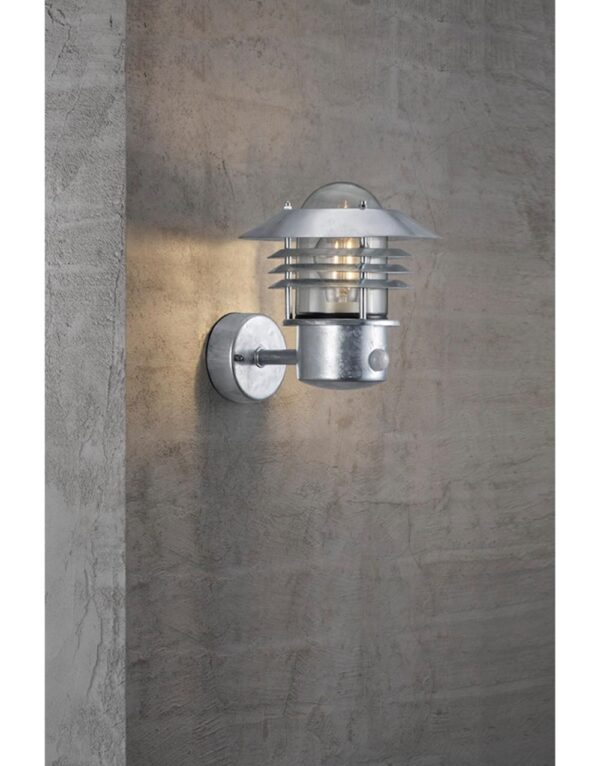 Vejers Sensor | Wall light | Galvanized - 1-NR25101031
