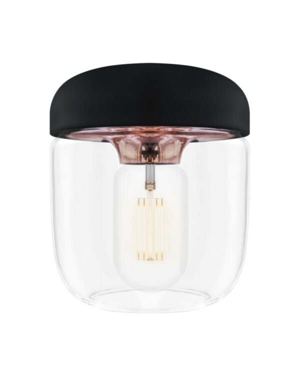 Acorn black polished copper O 14 x 16 cm - 1-UM2083