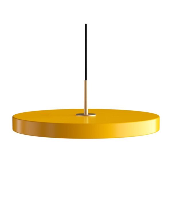 Asteria Medium - Saffron yellow  43 x 14 cm, 2.7m cordset - 1-UM2175