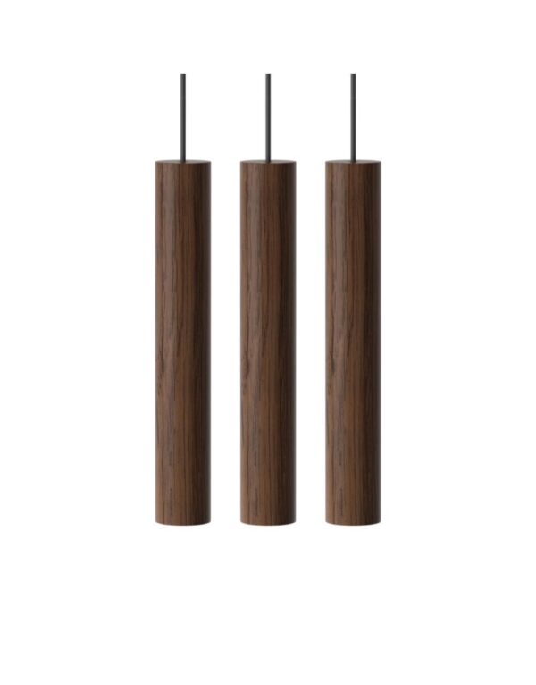 Chimes Cluster 3 - Dark Oak O 3 x 22cm - 1-UM2231