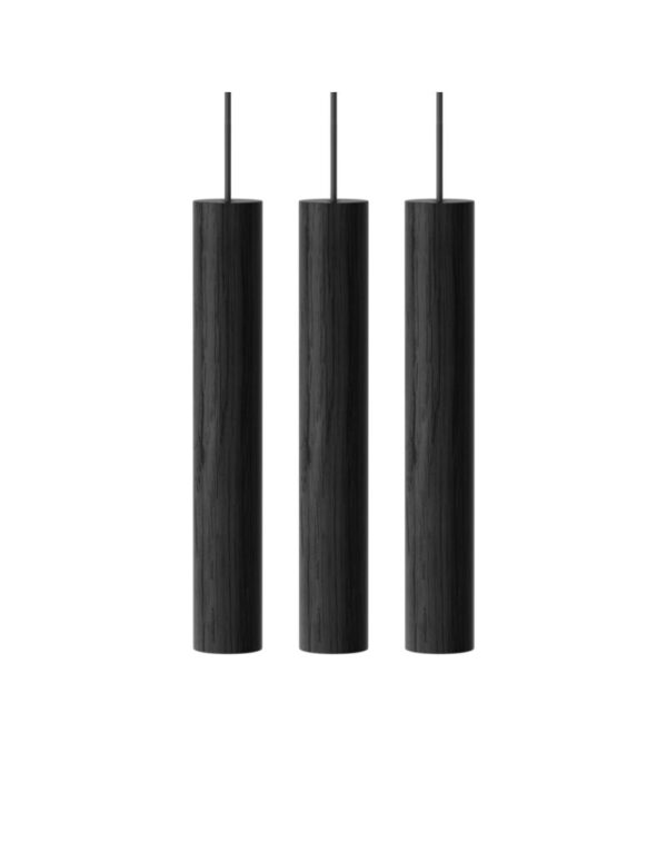 Chimes Cluster 3 - Black O 3 x 22cm - 1-UM2232