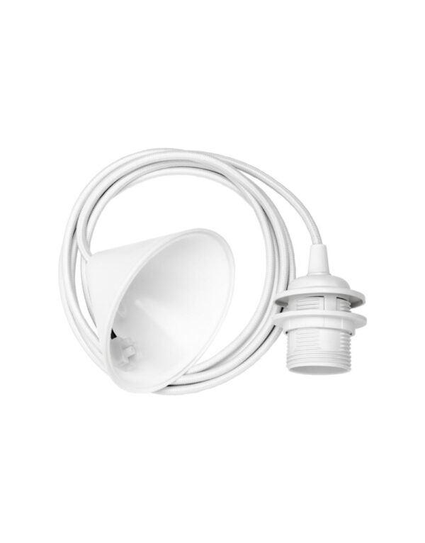Cord Set white O 11cm  L 2,1 m - 1-UM4005