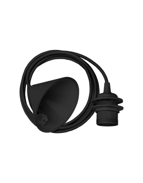 Cord Set black O 11cm  L 2,1 m - 1-UM4006