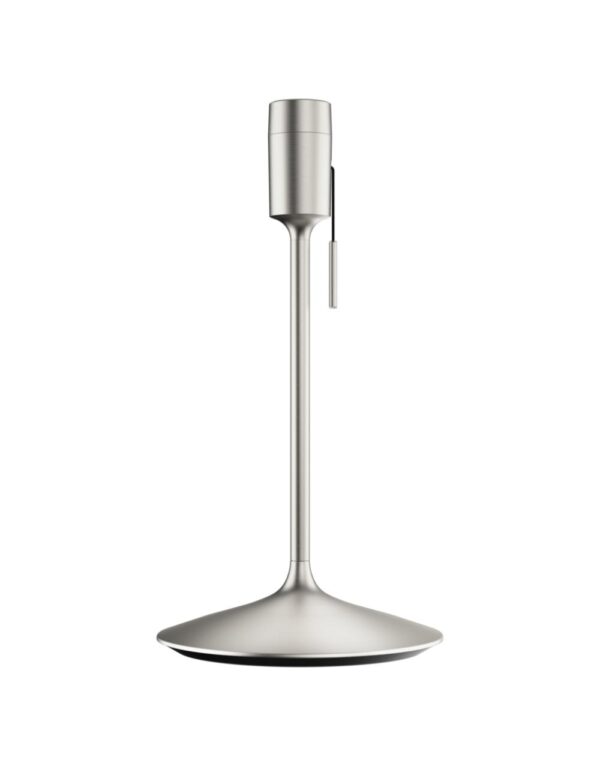 Sante table stand brushed steel, w/USB, H 42 cm - 1-UM4050
