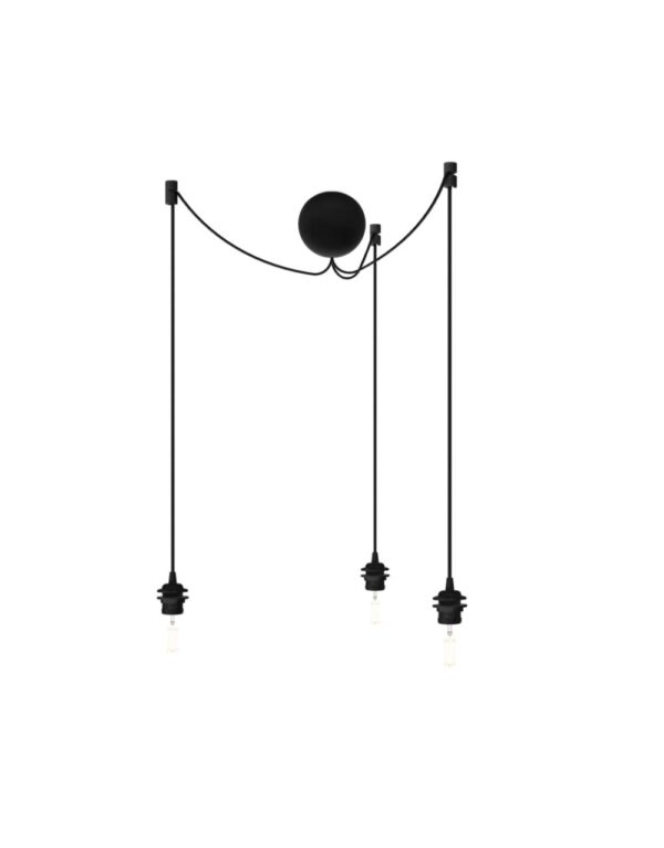 Cannonball black cluster 3 O 12cm L 2,5 m - 1-UM4092