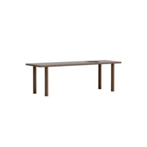 Extra shelf w/hole & 4 legs Dark Oak (add-on) - 1-UM5773-2