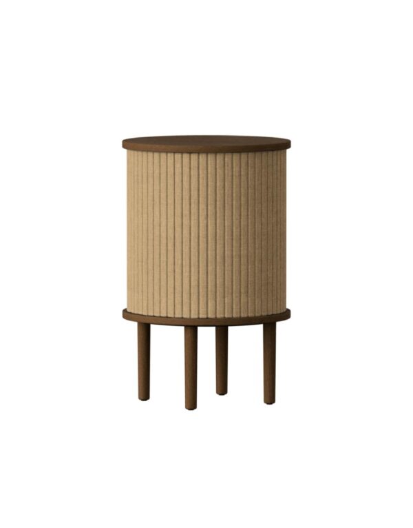Audacious side Table Tambour doors - Sugar Brown - 1-UM708-01
