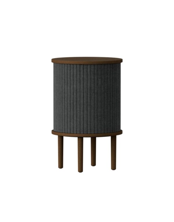 Audacious side Table Tambour doors - Shadow - 1-UM708-04