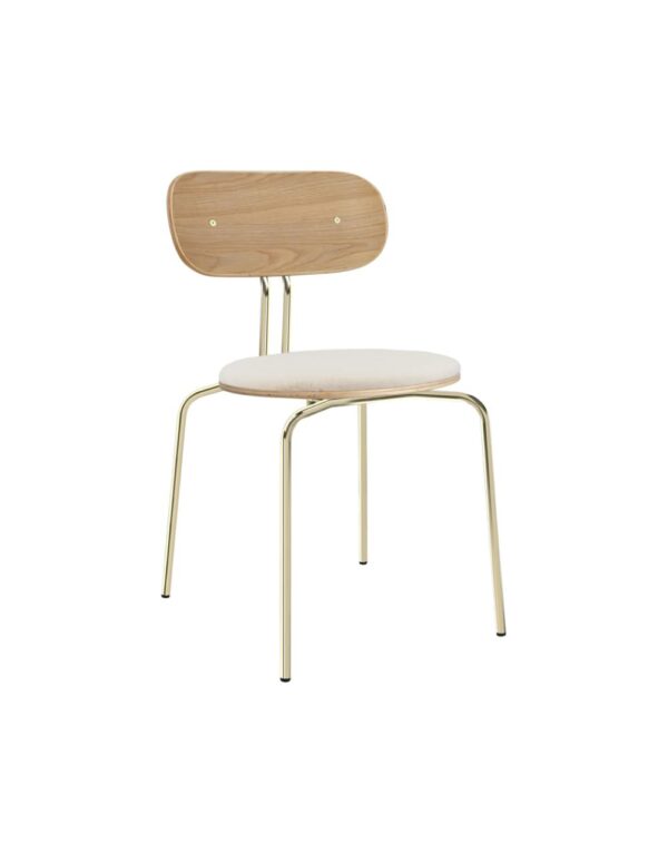 Curious Oak Brass Legs - Teddy White - 1-UM5916-1C719-18