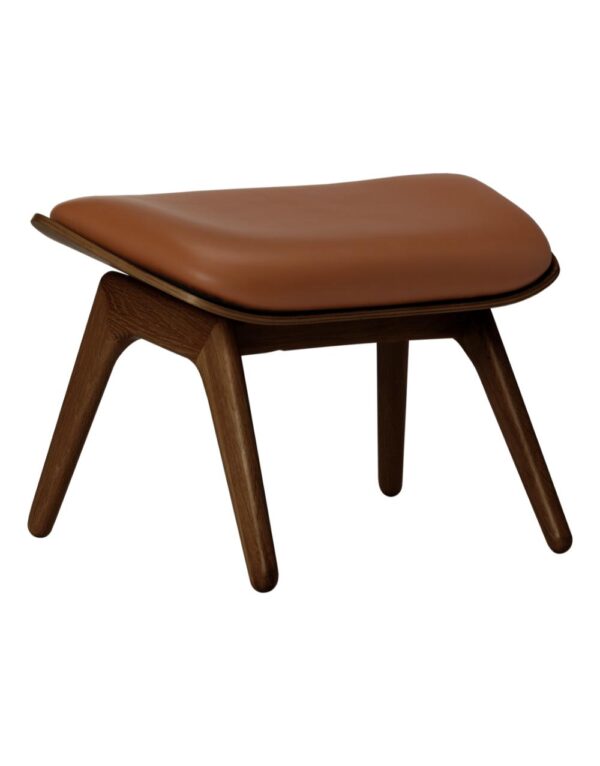 The Reader Ottoman Dark Oak - wooden base - 1-UM5588N