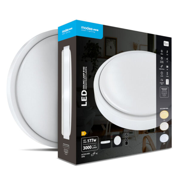 Πλαφονιέρα led 24W, CCT με CONTROL, 3000lm, Ø38 cm - ML-CLA3CCT24W-R102