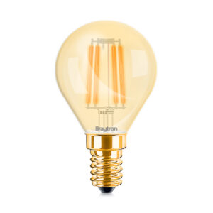Λάμπα led σφαιρικό filament μελί 4W E14 2200K - BB37-00410