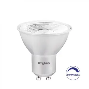 Λάμπα led GU10 Dimmable 6W 38° 3000k - BA26-60650