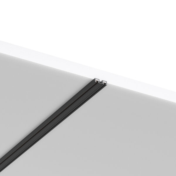 Μαγνητική ράγα εξωτερική ultra slim 2m μαύρη - BY41-01121