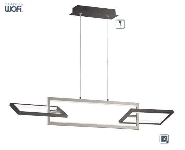 Κρεμαστό led "Muriel" 26w 2700lm - 11383