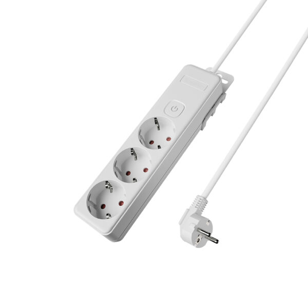 Πολύπριζο Xline 3Θ. 3X1,5mm 3m Καλώδιο Με Διακόπτη Με Βάση Στήριξης - BY72-00233