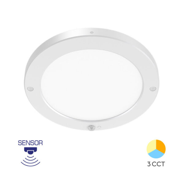 Φωτιστικό Led 20W 1800lm 3CCT με ανίχνευση κίνησης - BP03-92080