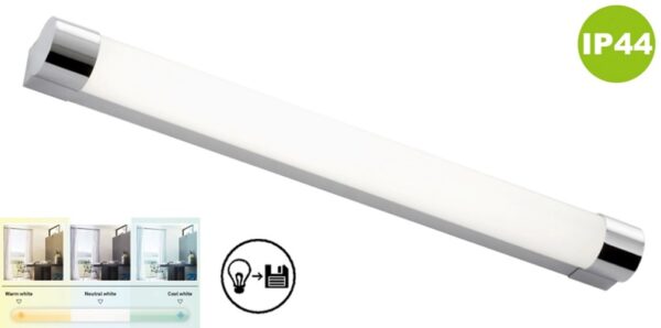 Φωτιστικό μπάνιου cct 10W, 1200 Lumen, IP44 - 2072-118