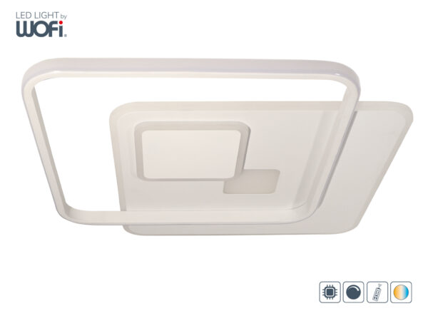 Οροφής Led "Akon" 43,5w 3500lm 3cct με control - 11620