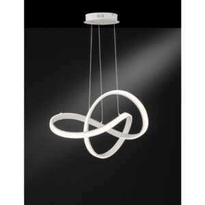 Κρεμαστό led "Indigo" 44w 4400lm 3000k Λευκό - 6134.01.06.9000 ή 70088G
