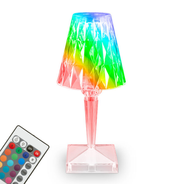 Επαναφορτιζόμενο πορτατίφ "ANIA" RGB με control - 7464010