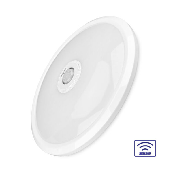 Πλαφονιέρα led με ανίχνευση "Sensa" 15w 1460lm 6500k - BC15-00330
