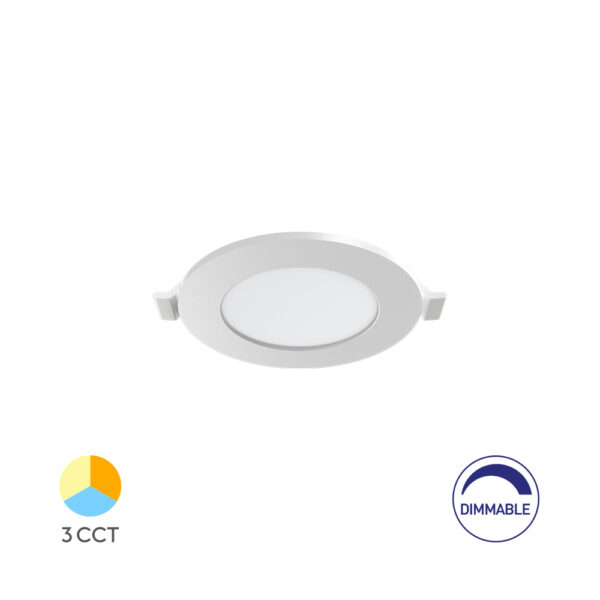 Πάνελ 4w CCT Dimmable Λευκό - BP01-90480