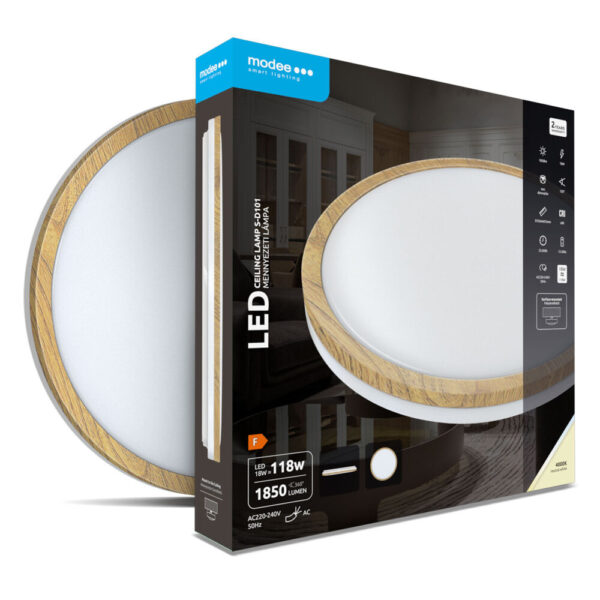 Πλαφονιέρα led 18w 1850lm 4000k Ø33,6 - ML-CLS4000K18W-D101