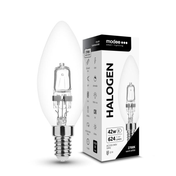 Λαμπα κερι 42w Ε14 - ML-HCD42WE14