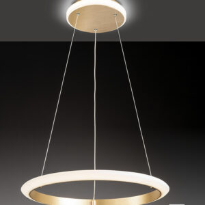 Κρεμαστό Led "Newa" 27,5w 2450lm Ø50cm χρυσό - 11678