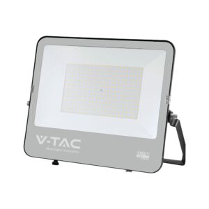 LED Προβολέας 200W Αδιάβροχος IP65 V-TAC Cree Chip Μαύρος 115° 27000lm Φυσικό Λευκό 4000K 6yrs Wty – 232206
