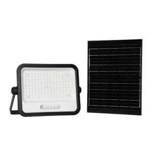 300W LED Ηλιακός Προβολέας CCT 2000K-8000K Μαύρος IP65 V-TAC – 24085