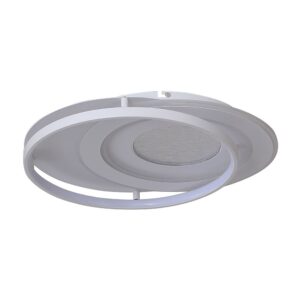 48W LED Decorative Φωτιστικό Οροφής Φ500 CCT Dimmable 4800lm Λευκό με IR Χειριστήριο V-TAC 24138