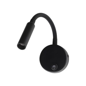 LED Φωτιστικό Ανάγνωσης Κρεβατιού Μαύρο V-TAC Cree Chip Θερμό Λευκό 3000K V-TAC 241506