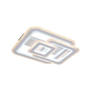 LED Φωτιστικό Οροφής Λευκό 80W CCT 6400lm Dimmable με Χειριστήριο V-TAC 24176