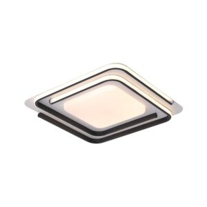 LED Φωτιστικό Οροφής Λευκό+Μαύρο 60W CCT 5400lm Dimmable με Χειριστήριο V-TAC 24178