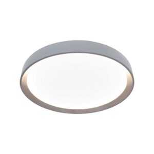 V-TAC 24198VT LED Πλαφονίερα Οροφής Στρογγυλή Φ480 30W/60W 6000lm Dimmable CCT με Τηλεχειριστήριο Σκούρο Καφέ