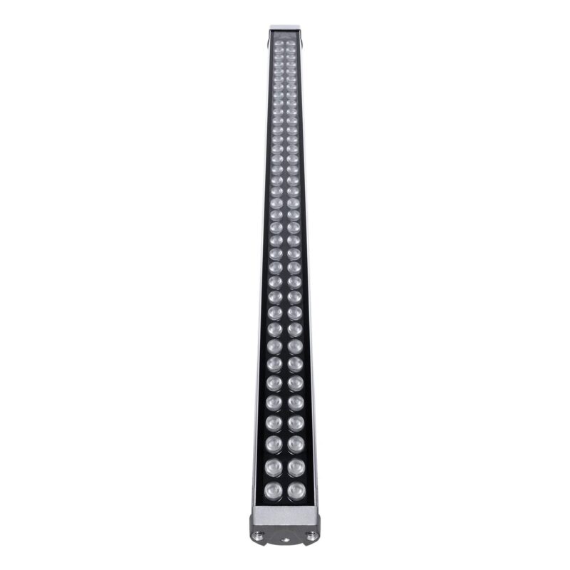 GLOBOSTAR® WASHERMOZA 90165 Μπάρα Φωτισμού Wall Washer LED 72W 7920lm 10-30° DC 24V Αδιάβροχο IP66 Θερμό Λευκό 2700K Dimmable – Bridgelux SMD Chip – Γκρι Ανθρακί – Μ100 x Π8 x Υ12.5cm – 3 Χρόνια Εγγύηση