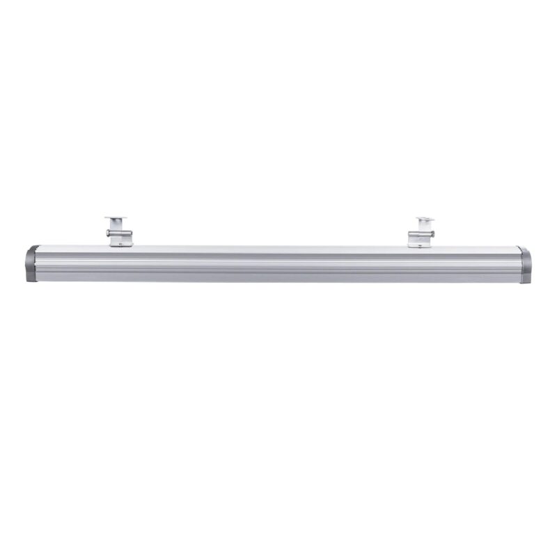 GLOBOSTAR® WASHERMOZA 90165 Μπάρα Φωτισμού Wall Washer LED 72W 7920lm 10-30° DC 24V Αδιάβροχο IP66 Θερμό Λευκό 2700K Dimmable – Bridgelux SMD Chip – Γκρι Ανθρακί – Μ100 x Π8 x Υ12.5cm – 3 Χρόνια Εγγύηση