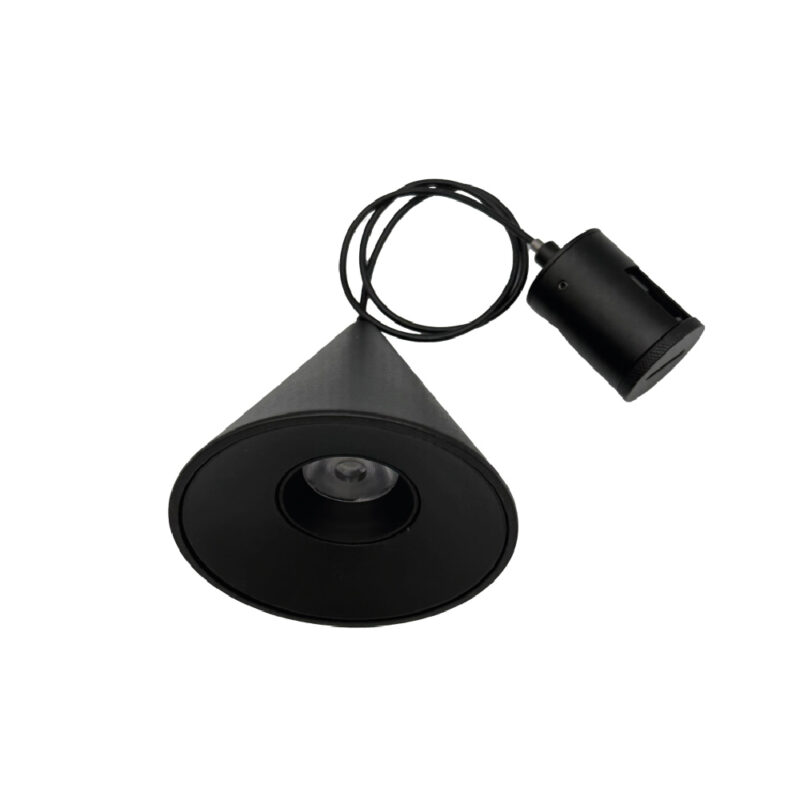 Inlight Φωτιστικό LED 7W 3000K για Chandler Track σε μαύρη απόχρωση D:9mx10,2cm (13C-00101)