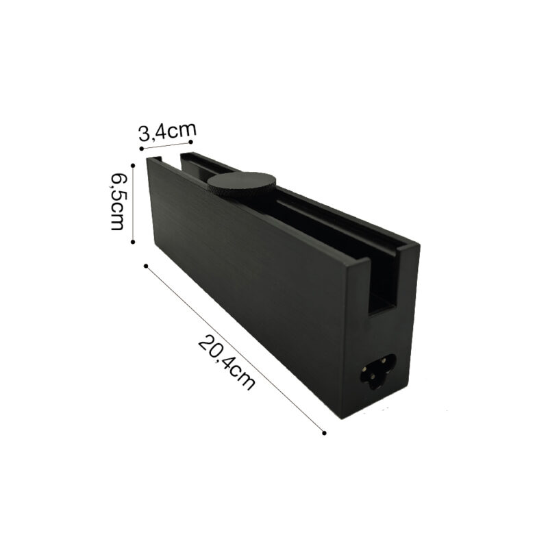 Inlight Driver on-track 200W 48V για Chandler ράγα σε μαύρη απόχρωση (13C-D002)