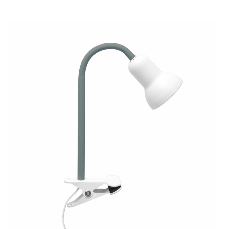 GLOBOSTAR® TAVOLO 204-0152 Παιδικό Επιτραπέζιο Φωτιστικό Πορτατίφ με Ντουί 1 x E14 AC 220-240V IP20 – Πράσινο & Λευκό – Μ11 x Π9 x Υ35cm