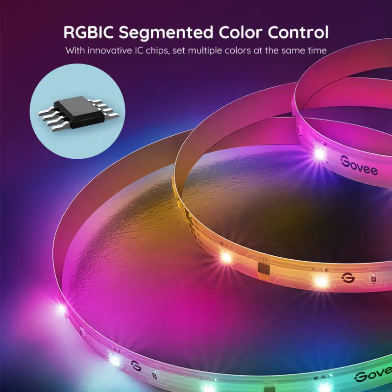 Wi-Fi Smart Σετ Ταινίας LED RGBIC 10m H618C Govee 1.SH.01.G024